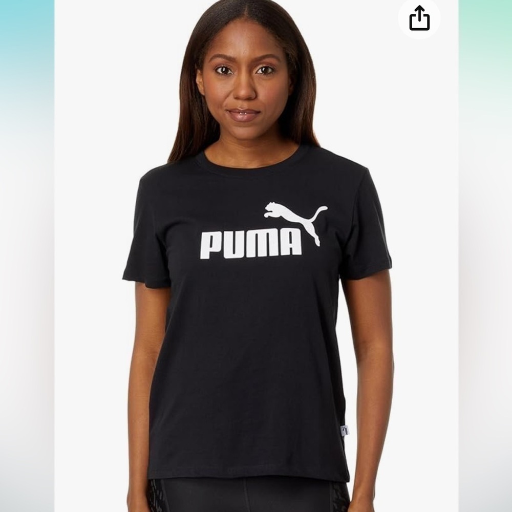 NWT PUMA Women's Essentials Tee size Large black
